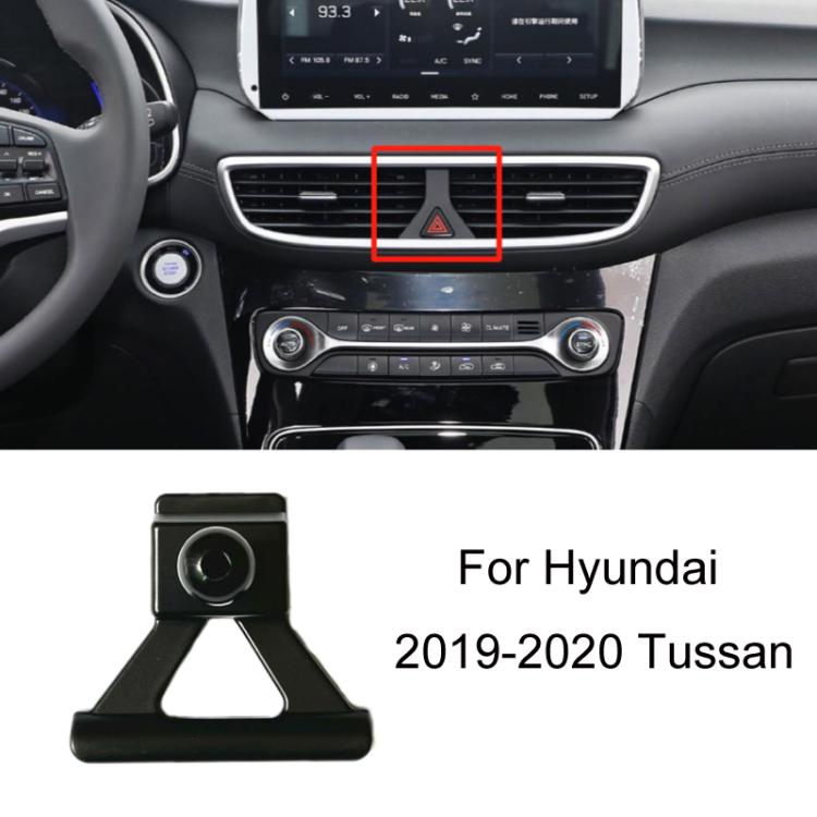 For Hyundai Left Driving Car Special Mobile Navigation Bracket Base, Model: 19-20 Tussan - Special Car Holders by buy2fix | Online Shopping UK | buy2fix