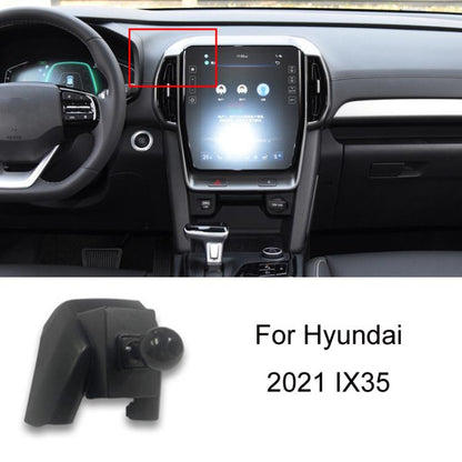 For Hyundai Left Driving Car Special Mobile Navigation Bracket Base, Model: 21 IX35 - Special Car Holders by buy2fix | Online Shopping UK | buy2fix