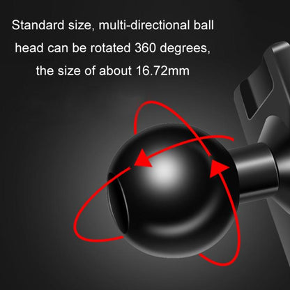 For Hyundai Left Driving Car Special Mobile Navigation Bracket Base, Model: 20-22 Elantra Double Flash Side - Special Car Holders by buy2fix | Online Shopping UK | buy2fix