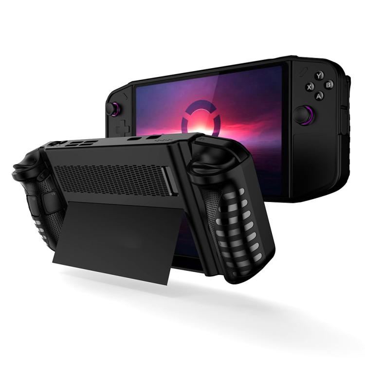 For Lenovo Legion Go Game Console TPU Case Shock-Absorption Protective Cover(Black) - Cases by buy2fix | Online Shopping UK | buy2fix