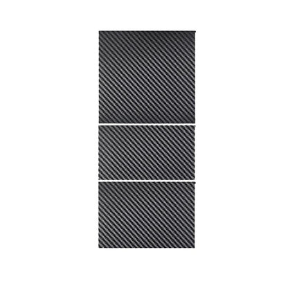 For Tesla 2024+ Model 3 Highland Center Console Panel Protection Sticker, Color: Carbon Fiber Grain by buy2fix