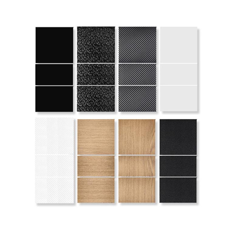 For Tesla 2024+ Model 3 Highland Center Console Panel Protection Sticker, Color: Carbon Fiber Grain by buy2fix