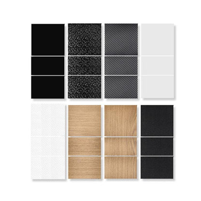 For Tesla 2024+ Model 3 Highland Center Console Panel Protection Sticker, Color: Carbon Fiber Grain by buy2fix