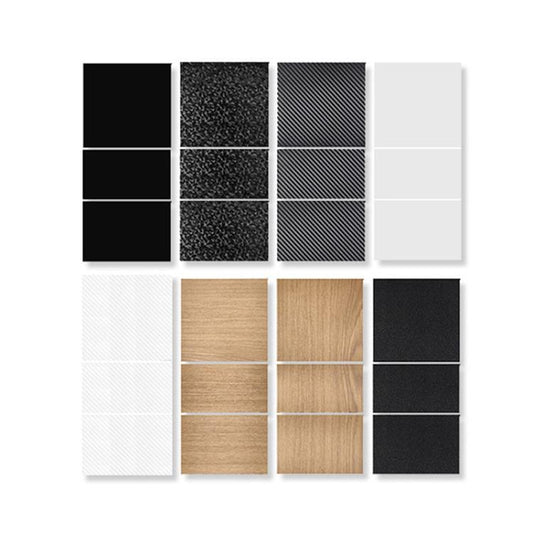 For Tesla 2024+ Model 3 Highland Center Console Panel Protection Sticker, Color: Vertical Wood Grain by buy2fix