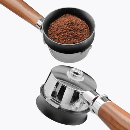 51mm Heightened Coffee Handle Powder Catch Magnetic Ring(Silver) - Coffee Machine Parts by buy2fix | Online Shopping UK | buy2fix