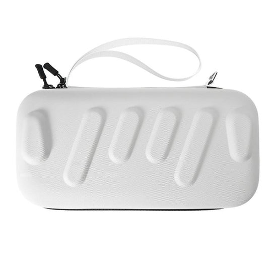 For Nintendo Switch / Switch OLED Storage Bag Portable Hard Shell Handbag US Plug Version(White)