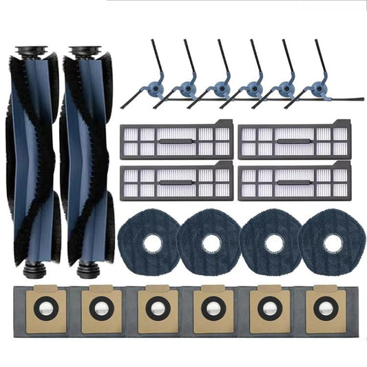 4pcs Side Brush For Eufy X10 Pro Omni Robot Vacuum Replacement Parts - Other Accessories by buy2fix | Online Shopping UK | buy2fix