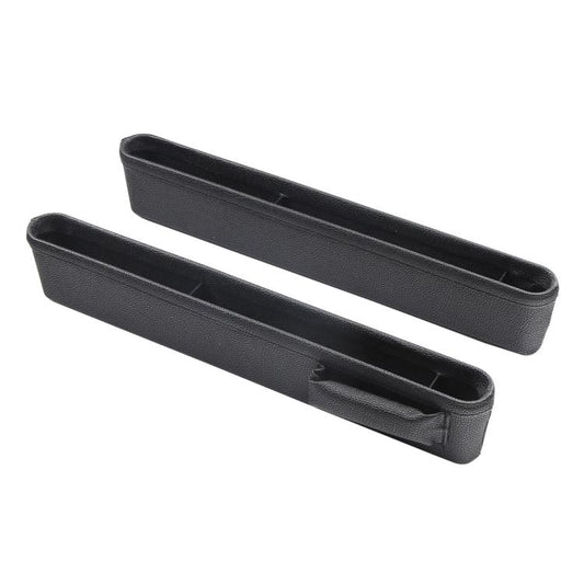 4207 1pair Universal Car Gap Storage Box Interior Decoration Supplies Car Storage Box(Black) by buy2fix