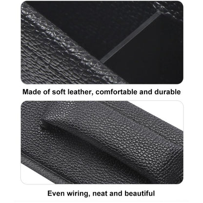 4207 1pair Universal Car Gap Storage Box Interior Decoration Supplies Car Storage Box(Black) by buy2fix