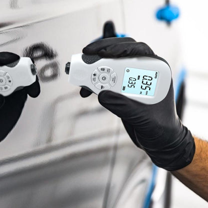 High-Precision Anti-Slip Paint Coating Thickness Gauge(Black) - Coating Thickness Gauge by buy2fix | Online Shopping UK | buy2fix