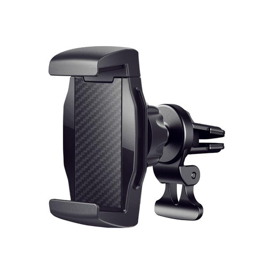 Car Air Conditioning Outlet Anti-shake Rotating Navigation Mobile Phone Holder(Carbon Fiber Black) by buy2fix