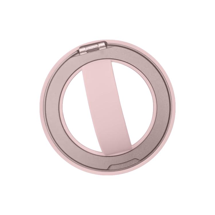 RK-X39 Mini Silicone Magnetic Finger Ring Buckle Mobile Phone Holder(Pink) - Ring Holder by buy2fix | Online Shopping UK | buy2fix