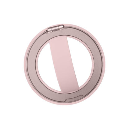 RK-X39 Mini Silicone Magnetic Finger Ring Buckle Mobile Phone Holder(Pink) - Ring Holder by buy2fix | Online Shopping UK | buy2fix