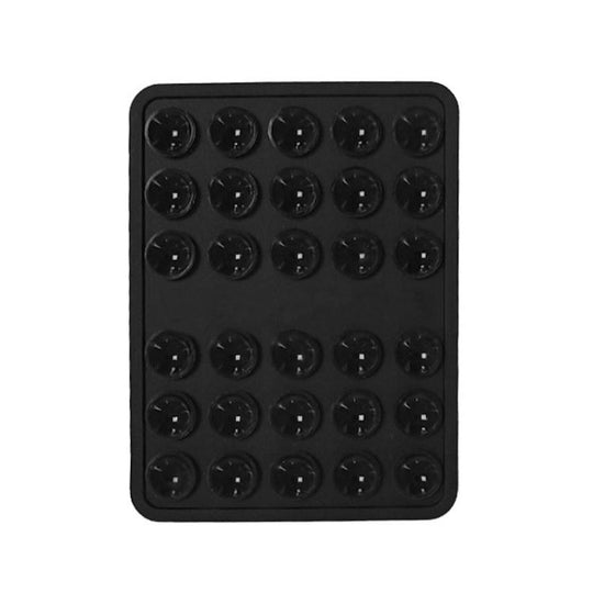 Double-sided Silicone Suction Cup Strongly Fixed Mobile Phone Holder(Black)