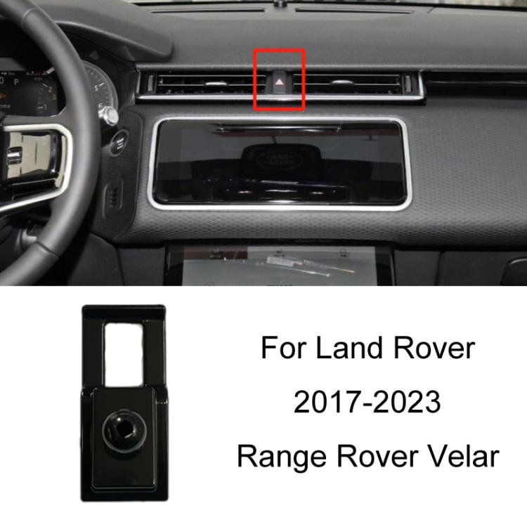 For Land Rover Left Driving Car Special Mobile Phone Navigation Bracket Base, Model: 17-23 Range Rover Velar - Special Car Holders by buy2fix | Online Shopping UK | buy2fix