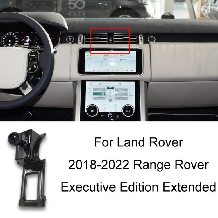 For Land Rover Left Driving Car Special Mobile Phone Navigation Bracket Base, Model: 18-22 Range Rover Executive Edition Extended - Special Car Holders by buy2fix | Online Shopping UK | buy2fix