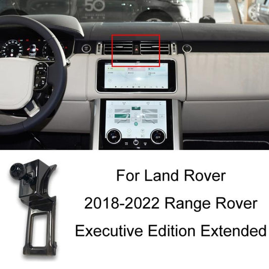 For Land Rover Left Driving Car Special Mobile Phone Navigation Bracket Base, Model: 18-22 Range Rover Executive Edition Extended - Special Car Holders by buy2fix | Online Shopping UK | buy2fix