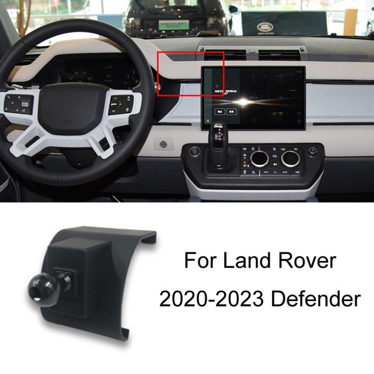 For Land Rover Left Driving Car Special Mobile Phone Navigation Bracket Base, Model: 20-23 Defender - Special Car Holders by buy2fix | Online Shopping UK | buy2fix