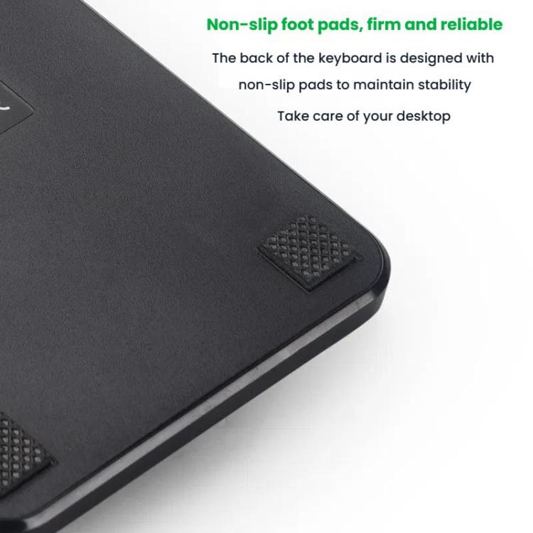 2.4G Dual-Mode Display Digital Keypad Cashier Office Computer Rechargeable Wireless Keyboard - Mini Keyboard by buy2fix | Online Shopping UK | buy2fix