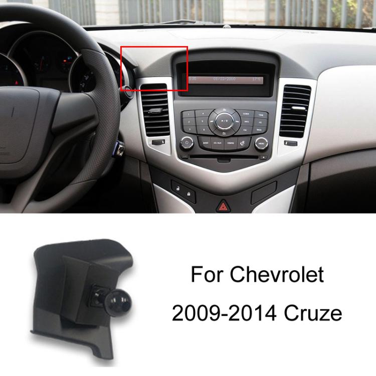 For Chevrolet Left Driving Car Special Mobile Phone Navigation Bracket Base, Model: 09-14 Cruze - Special Car Holders by buy2fix | Online Shopping UK | buy2fix