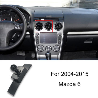 For Mazda Left Driving Car-Mounted Special Mobile Phone Navigation Bracket Base, Model: 04-15 Mazda 6 - Special Car Holders by buy2fix | Online Shopping UK | buy2fix