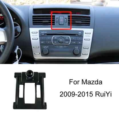 For Mazda Left Driving Car-Mounted Special Mobile Phone Navigation Bracket Base, Model: 09-15 RuiYi - Special Car Holders by buy2fix | Online Shopping UK | buy2fix