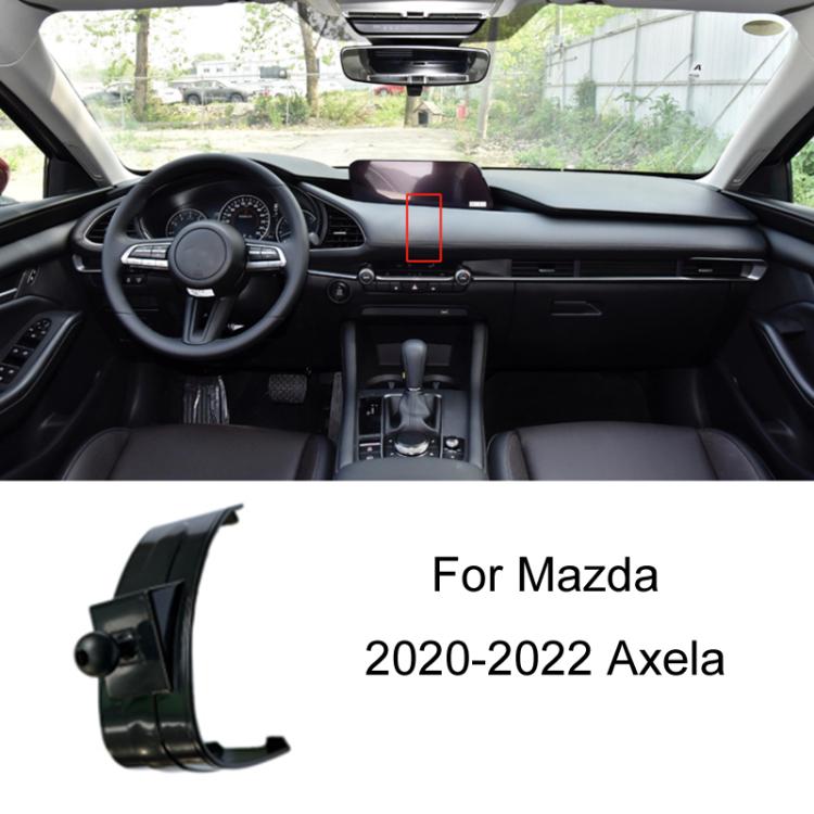 For Mazda Left Driving Car-Mounted Special Mobile Phone Navigation Bracket Base, Model: 20-22 Axela - Special Car Holders by buy2fix | Online Shopping UK | buy2fix