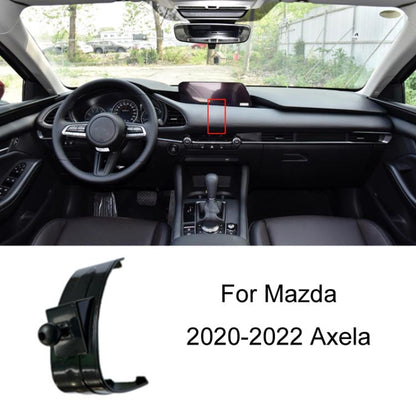 For Mazda Left Driving Car-Mounted Special Mobile Phone Navigation Bracket Base, Model: 20-22 Axela - Special Car Holders by buy2fix | Online Shopping UK | buy2fix