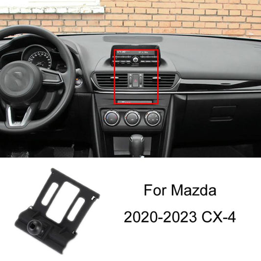 For Mazda Left Driving Car-Mounted Special Mobile Phone Navigation Bracket Base, Model: 20-23 CX-4 - Special Car Holders by buy2fix | Online Shopping UK | buy2fix