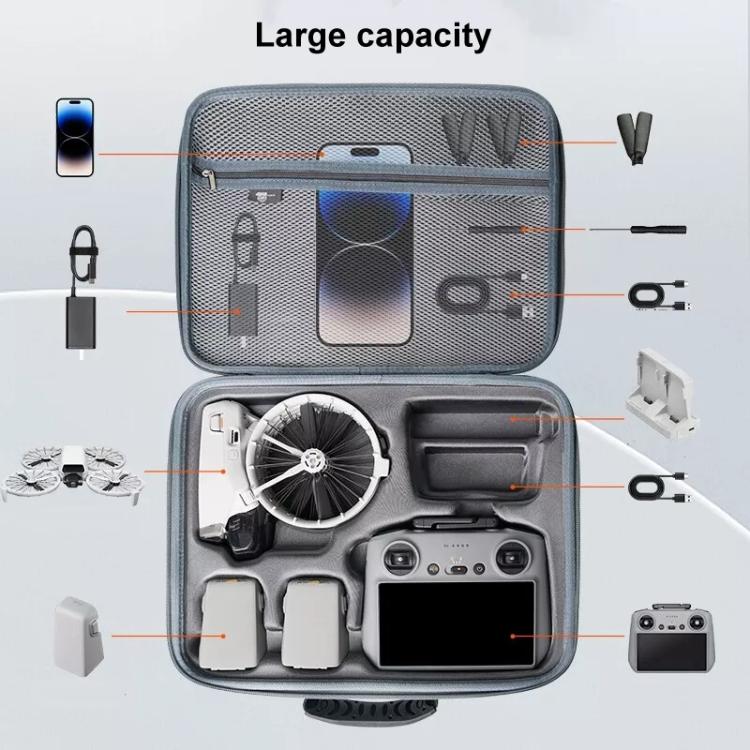 For DJI Flip CYNOVA FL-SNB-CY Drone Storage Bag Portable Handheld Bag, Style: RC-N3 Version ( Without Shoulder Strap ) - Other by CYNOVA | Online Shopping UK | buy2fix