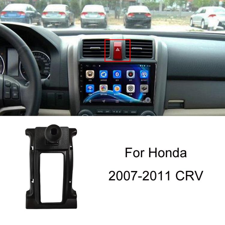For Honda Left-hand Drive Car-Mounted Mobile Phone Navigation Holder Base, Model: 07-11 CRV - Special Car Holders by buy2fix | Online Shopping UK | buy2fix