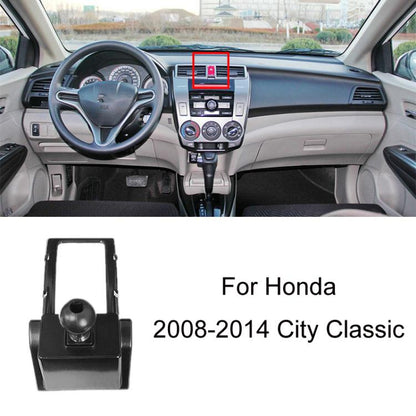 For Honda Left-hand Drive Car-Mounted Mobile Phone Navigation Holder Base, Model: 08-14 City Classic - Special Car Holders by buy2fix | Online Shopping UK | buy2fix