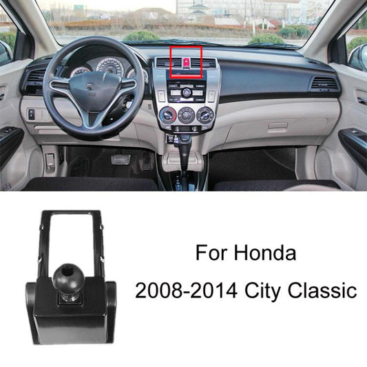 For Honda Left-hand Drive Car-Mounted Mobile Phone Navigation Holder Base, Model: 08-14 City Classic - Special Car Holders by buy2fix | Online Shopping UK | buy2fix