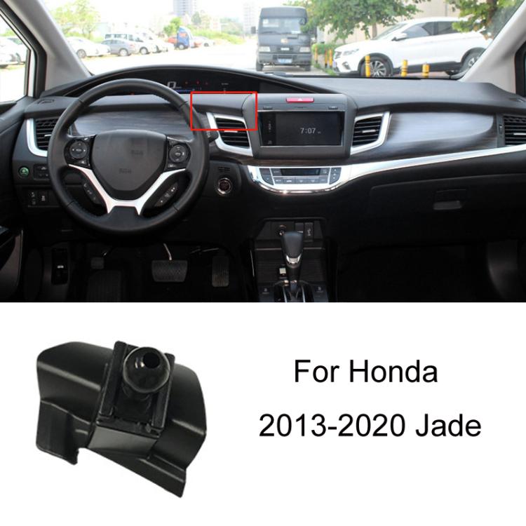 For Honda Left-hand Drive Car-Mounted Mobile Phone Navigation Holder Base, Model: 13-20 Jade - Special Car Holders by buy2fix | Online Shopping UK | buy2fix