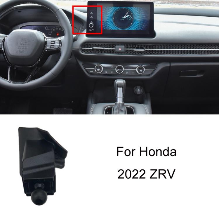 For Honda Left-hand Drive Car-Mounted Mobile Phone Navigation Holder Base, Model: 22 ZRV - Special Car Holders by buy2fix | Online Shopping UK | buy2fix