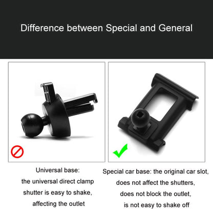 For Honda Left-hand Drive Car-Mounted Mobile Phone Navigation Holder Base, Model: 17-21 CRV 3th Generation/BREEZE - Special Car Holders by buy2fix | Online Shopping UK | buy2fix