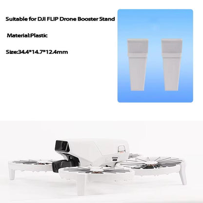 1pair For DJI Flip Drone Landing Gear Height Enhancement Rear Stand Gimbal Protector Bracket Accessories - Other by buy2fix | Online Shopping UK | buy2fix