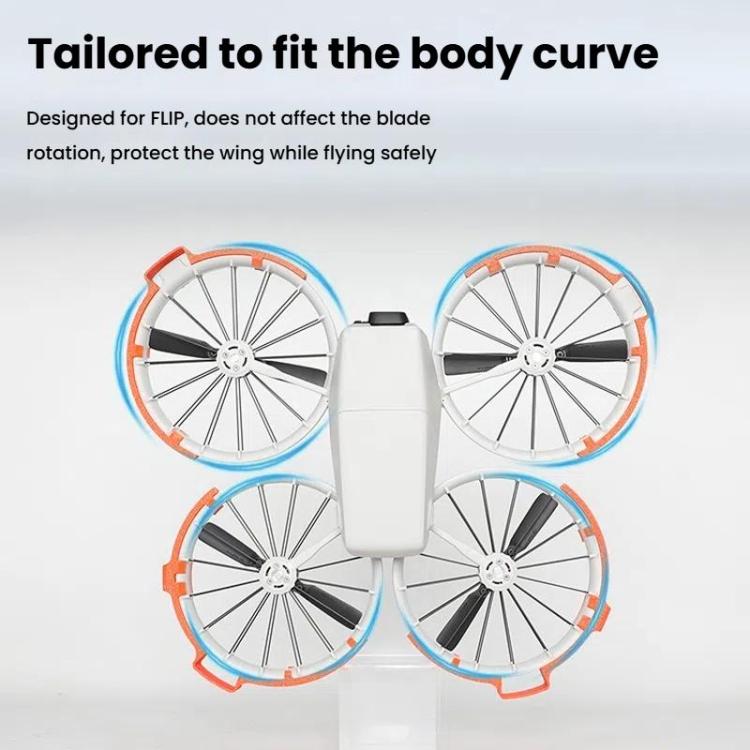 For DJI Flip Drone With Tripod Bumper Ring(Gray) - Other by buy2fix | Online Shopping UK | buy2fix