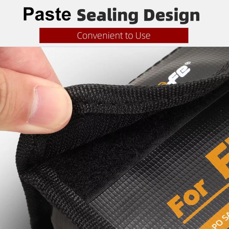 For DJI Flip Sunnylife Battery Explosion Proof Bag Li-ion Safety Storage Bag Flame Retardant Protective Bag Large (For 2 Batteries) - Other by Sunnylife | Online Shopping UK | buy2fix