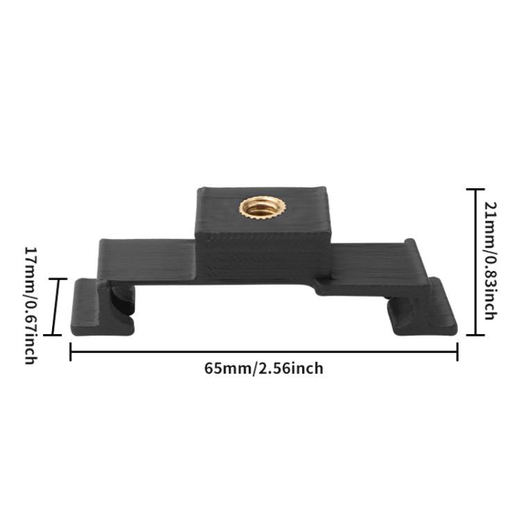 For DJI Flip CQT Drone Adapter Expansion Bracket 1/4 Connector to Tripod Fixed Shooting Accessories, Spec: Stand+Mini Tripod - DJI Mount & Holder by CQT | Online Shopping UK | buy2fix