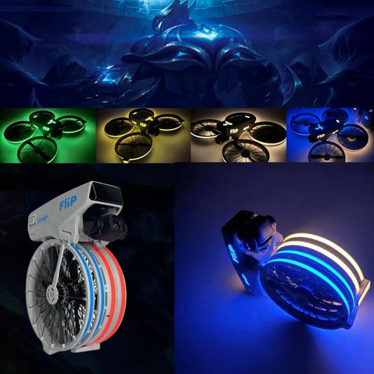 For DJI Flip CQT Drone Light Up Stickers Cool Fuselage Luminous Stickers(Yellow) - Other by CQT | Online Shopping UK | buy2fix
