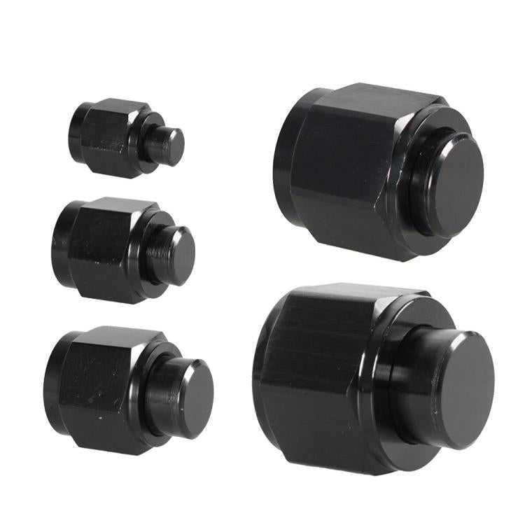 AN4 Oil Pipe Plug Aluminum Alloy Nut Car Modification Adapter - Nuts & Bolts by buy2fix | Online Shopping UK | buy2fix