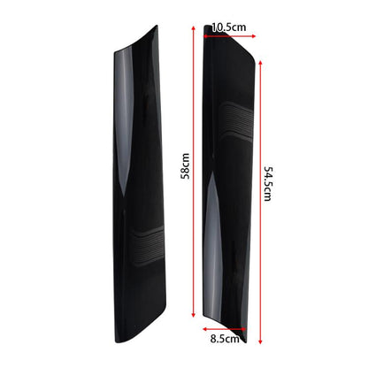 1pair For BMW Mini COOPER Front Windshield Trim Modification Accessories(黑色) - Decorative Strip by buy2fix | Online Shopping UK | buy2fix