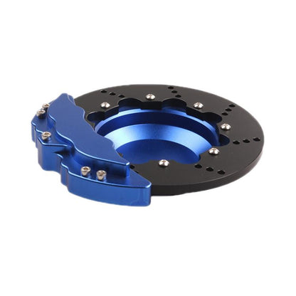 Car All-Aluminum Brake Disc Ashtray, Size: Rotating(Blue Black Edge) - Ashtrays by buy2fix | Online Shopping UK | buy2fix