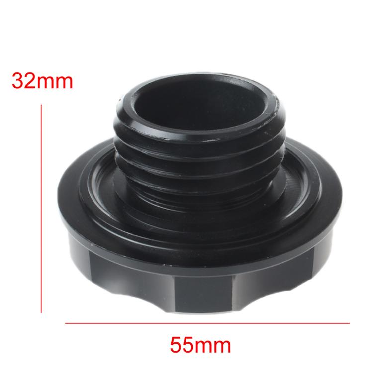 Car Modified Aluminum Alloy Oil Cap For Honda Fit/Civic(Black) - Tank Covers by buy2fix | Online Shopping UK | buy2fix