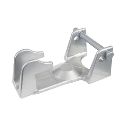 Coupler Gooseneck Hitch Trailer Lock For Heavy Trailer Transporter RV, Color: Silver Without Lock - Towing Bars by buy2fix | Online Shopping UK | buy2fix