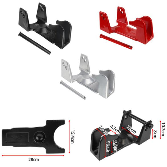 Coupler Gooseneck Hitch Trailer Lock For Heavy Trailer Transporter RV, Color: Silver + Combination Lock - Towing Bars by buy2fix | Online Shopping UK | buy2fix