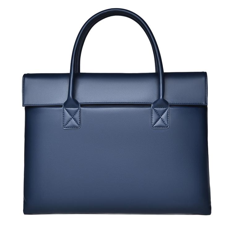 14 inch Laptop Bag Lightweight Laptop Bag Business Simple Handheld Briefcase(Blue) - 14.1 inch by buy2fix | Online Shopping UK | buy2fix