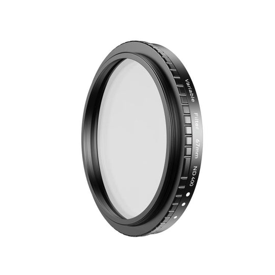APEXEL APL-67VND400 67mm Cell Phone Photo Filter Adjustable Light Reducing Lens