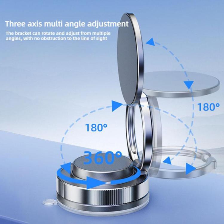 CCT28 Foldable Magnetic Car Cell Phone Navigation Holder(Black) - Universal Car Holders by buy2fix | Online Shopping UK | buy2fix